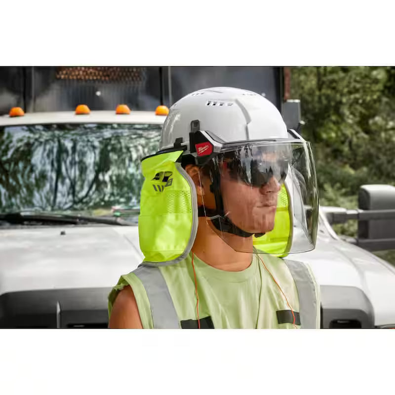 Gray Dual Coat Lens Full Face Shield E554465