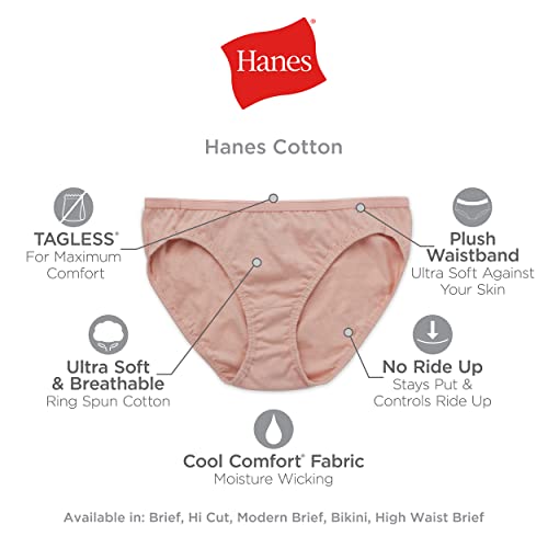 Women's Cotton Brief Underwear 6-pack M456