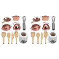 Wooden Kitchen Playset 2 Sets Doll Cooking Rack C719