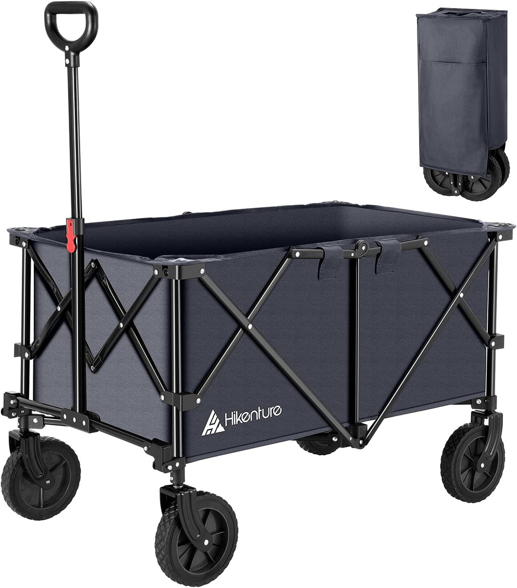 Folding Wagon Cart with All-Terrain Wheels L9157