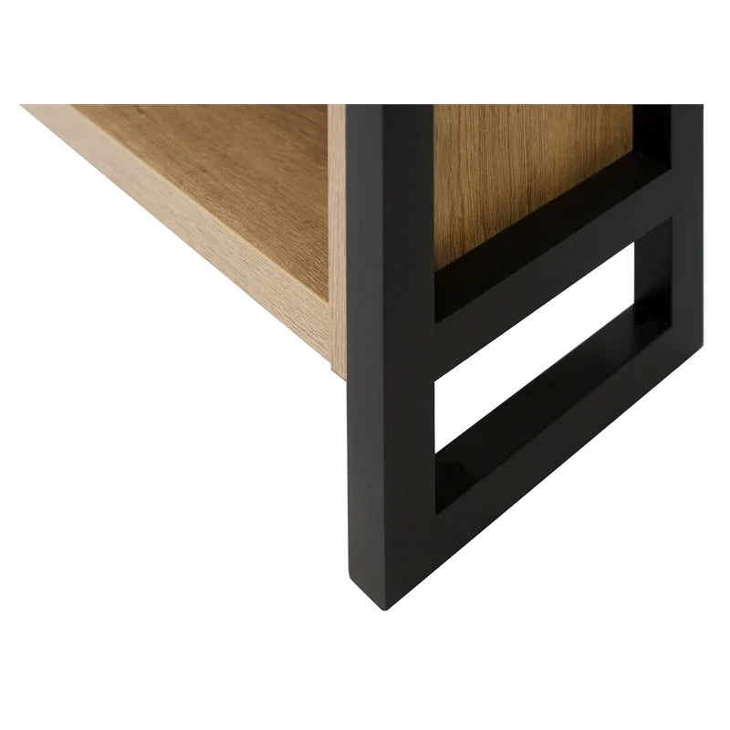 Light Brown Wood Laminate Bookcase F405