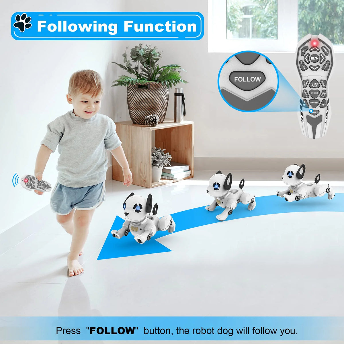 Remote Control Robot Dog Toy K93623