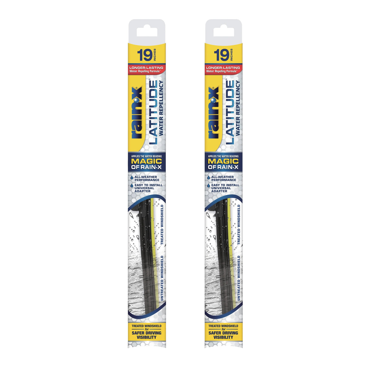 19 2 Pack Water Repellency Wiper Blade X247
