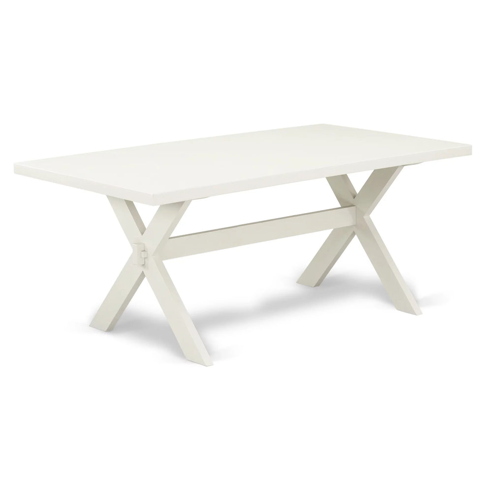 7 Piece Hardwood Dining Table Set Z458