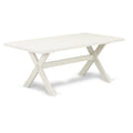 7 Piece Hardwood Dining Table Set Z458