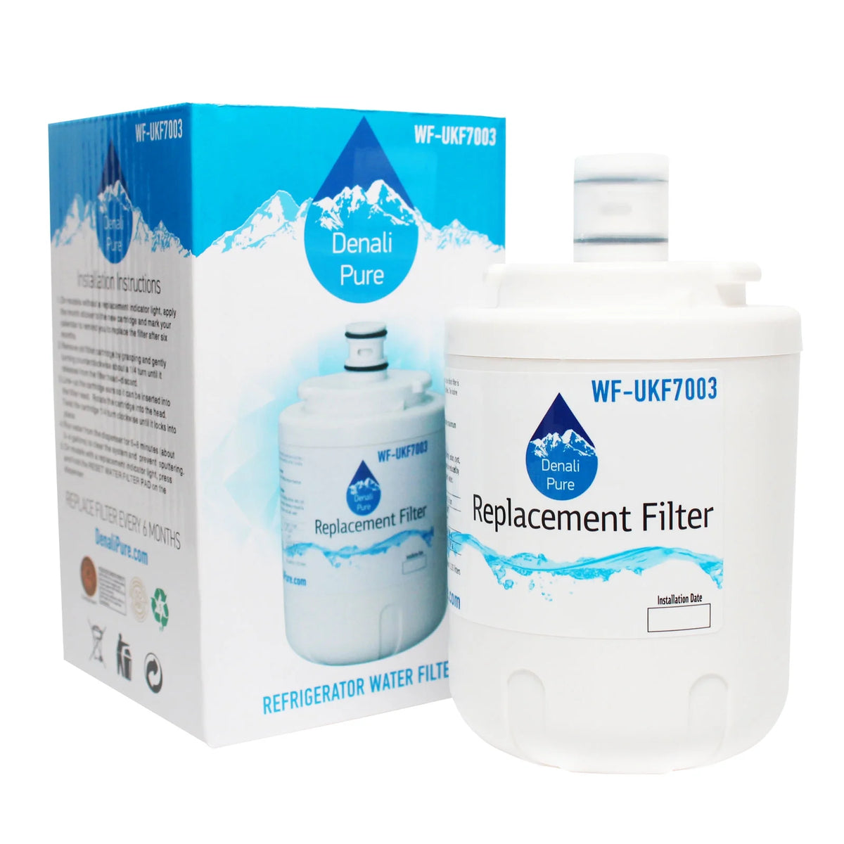 5-Pack Replacement Refrigerator Water Filter Cartridge T247646