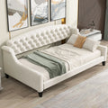 Twin Size Tufted Wood Daybed S847