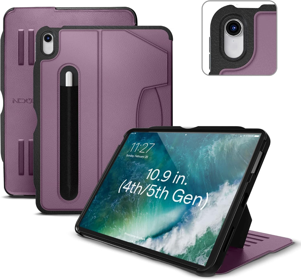 Black Ultra Thin Magnetic Protective 10.9 Inch iPad Air Case O373160
