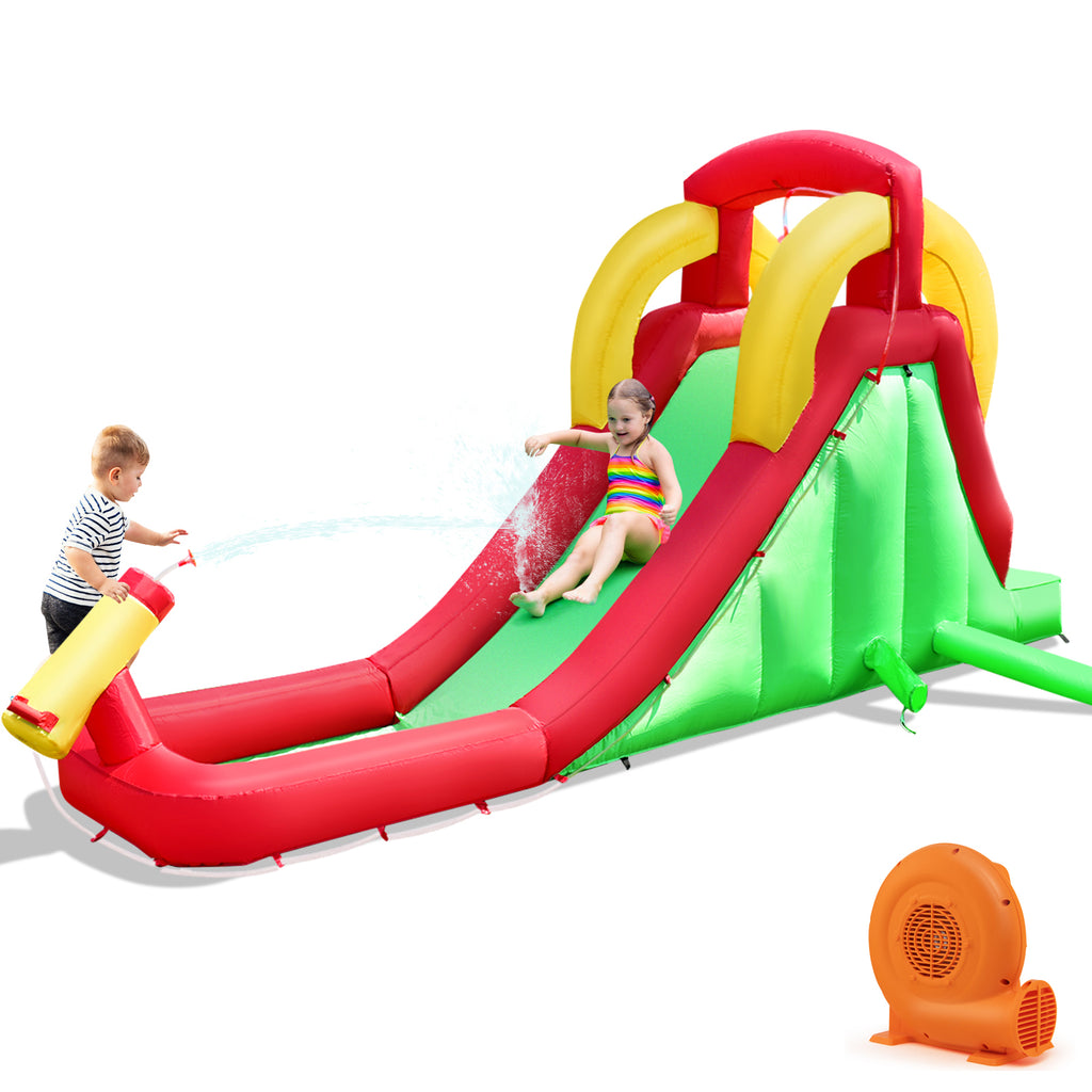 Inflatable Water Slide Bounce House with 350W Blower V8566
