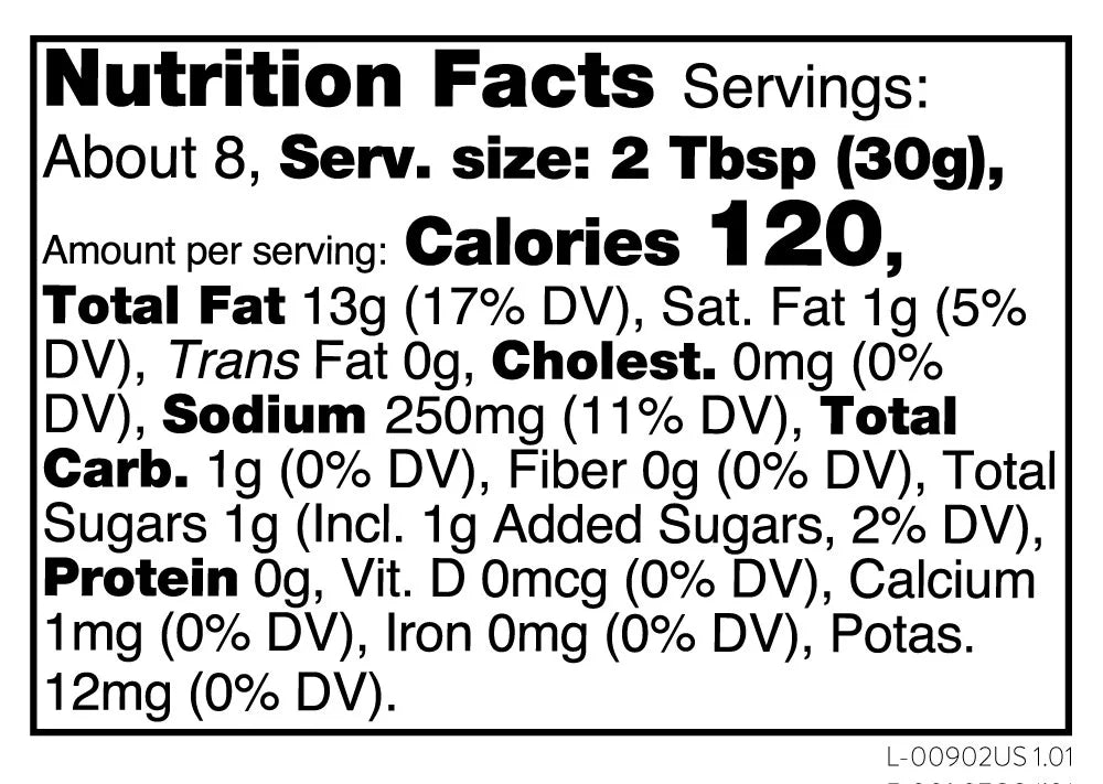 Dairy Free Blue Cheese Salad Dressing Case Of 6 8.36 Fl Oz S605
