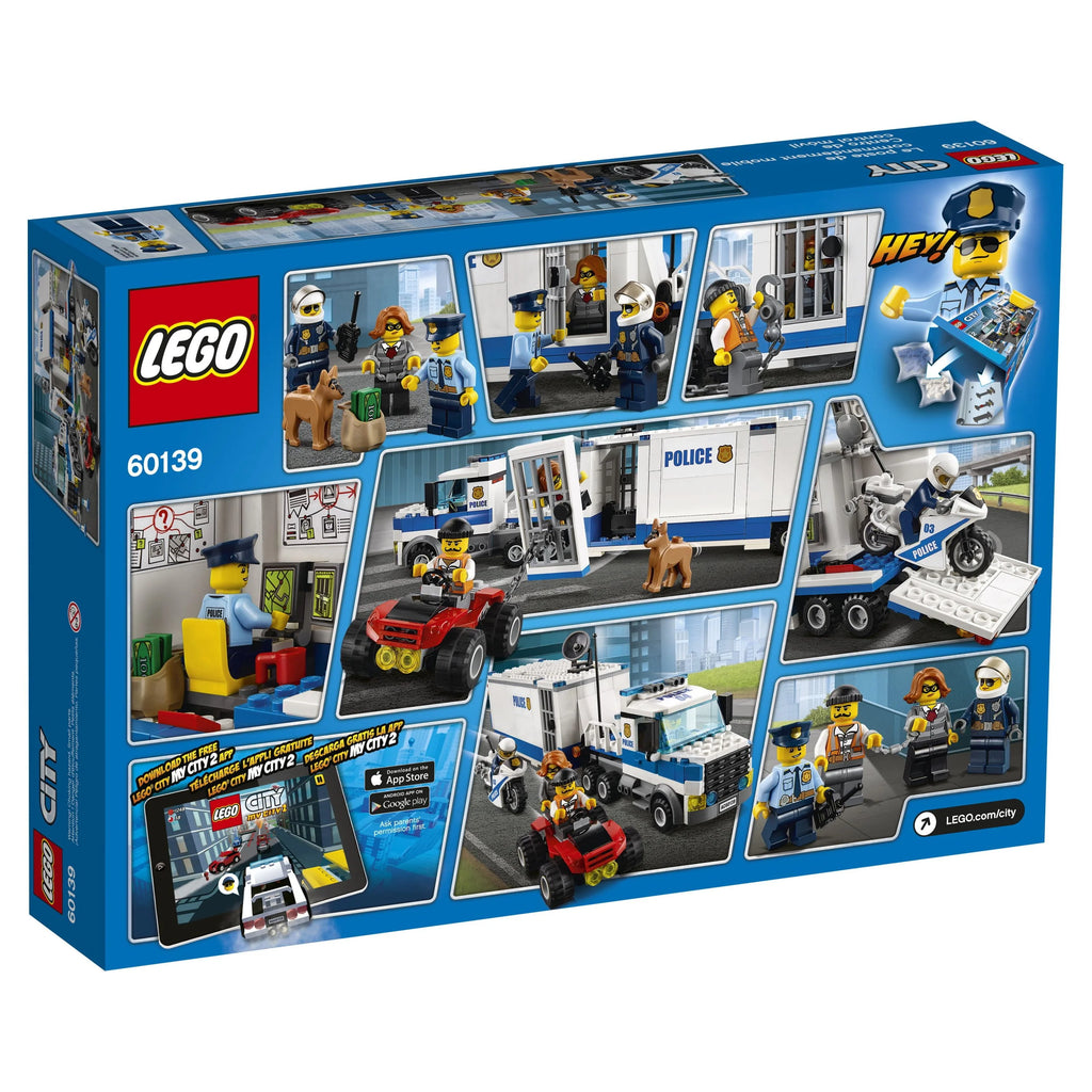 LEGO City Police Mobile Command Center 374 Pieces X731606
