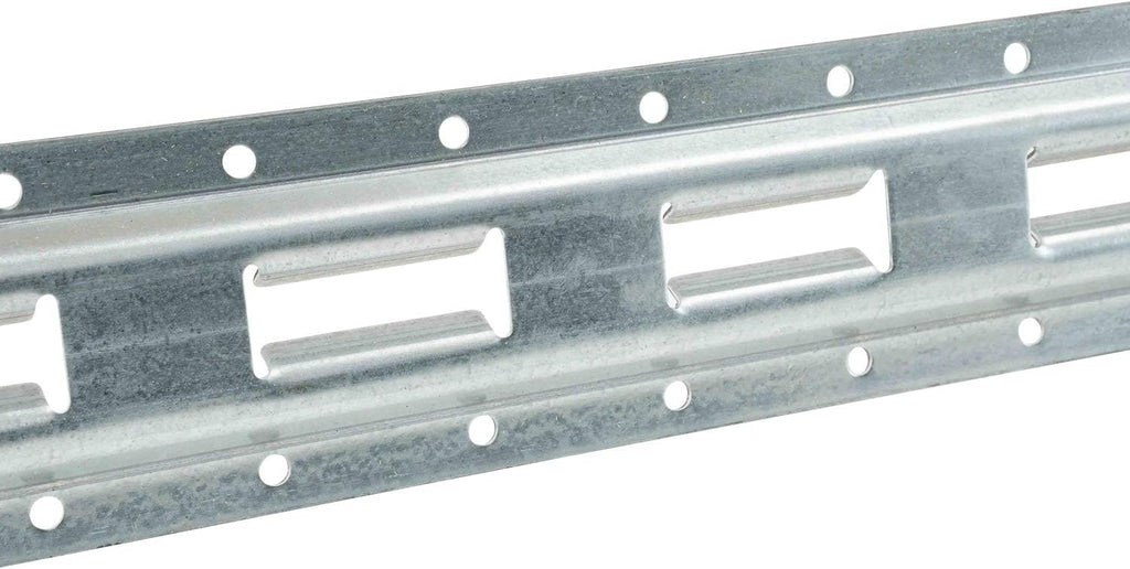 4 Pack 5' Vertical Galvanized Steel Bolt-On Tie-Down Rail U258