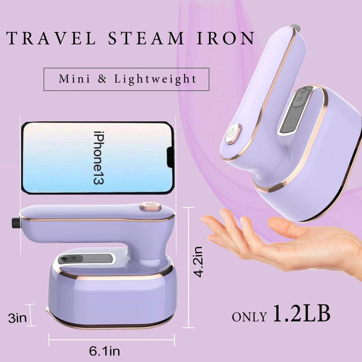 Handheld Garment Steamer Iron T499416