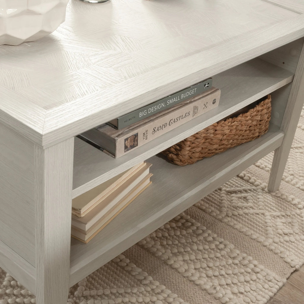 Engineered Wood and Metal Coffee Table Y218160