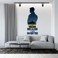 20" x 42" Removable Vinyl Wall Art Decal Q4982