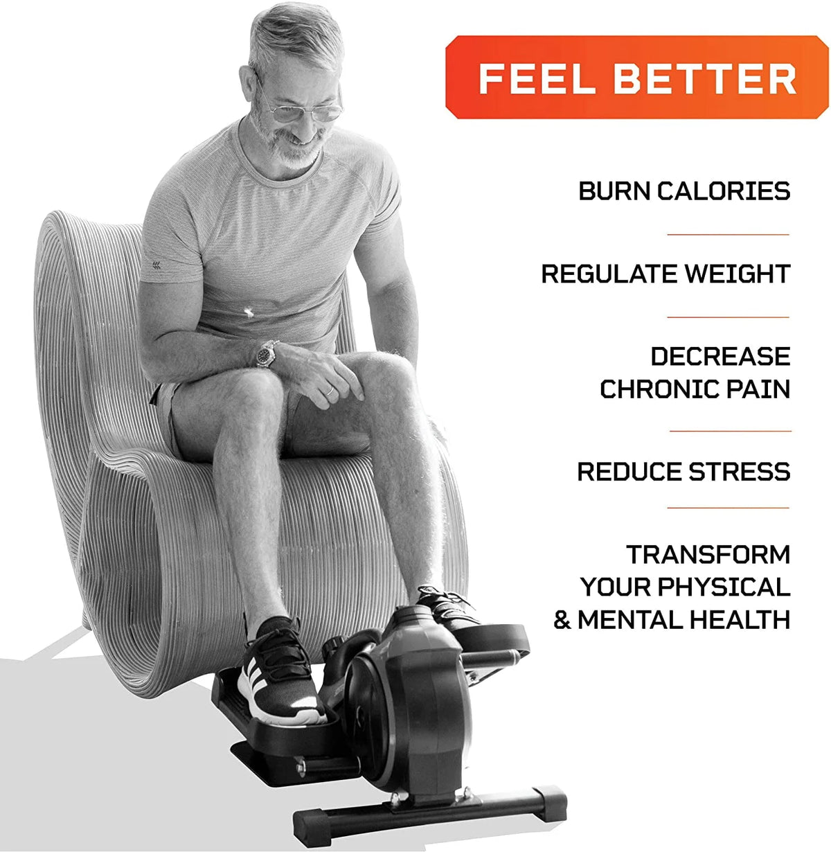 Blue Under Desk Elliptical Machine R1628