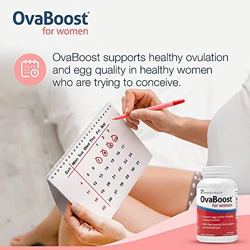 Myo-Inositol Folate CoQ10 Vitamins Fertility Supplement 120 Capsules A39155