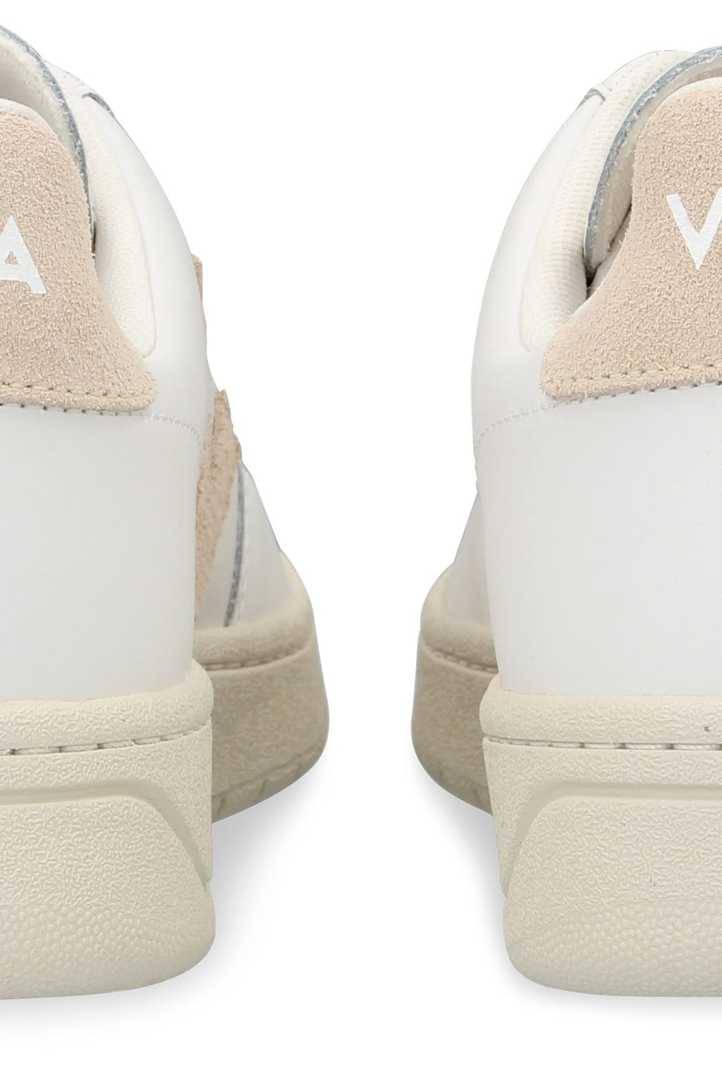 White Sable Leather Sneakers H60606