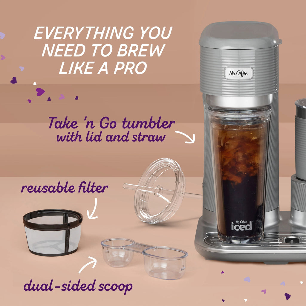 4-in-1 Single-Serve Iced and Hot Coffee Maker I2907