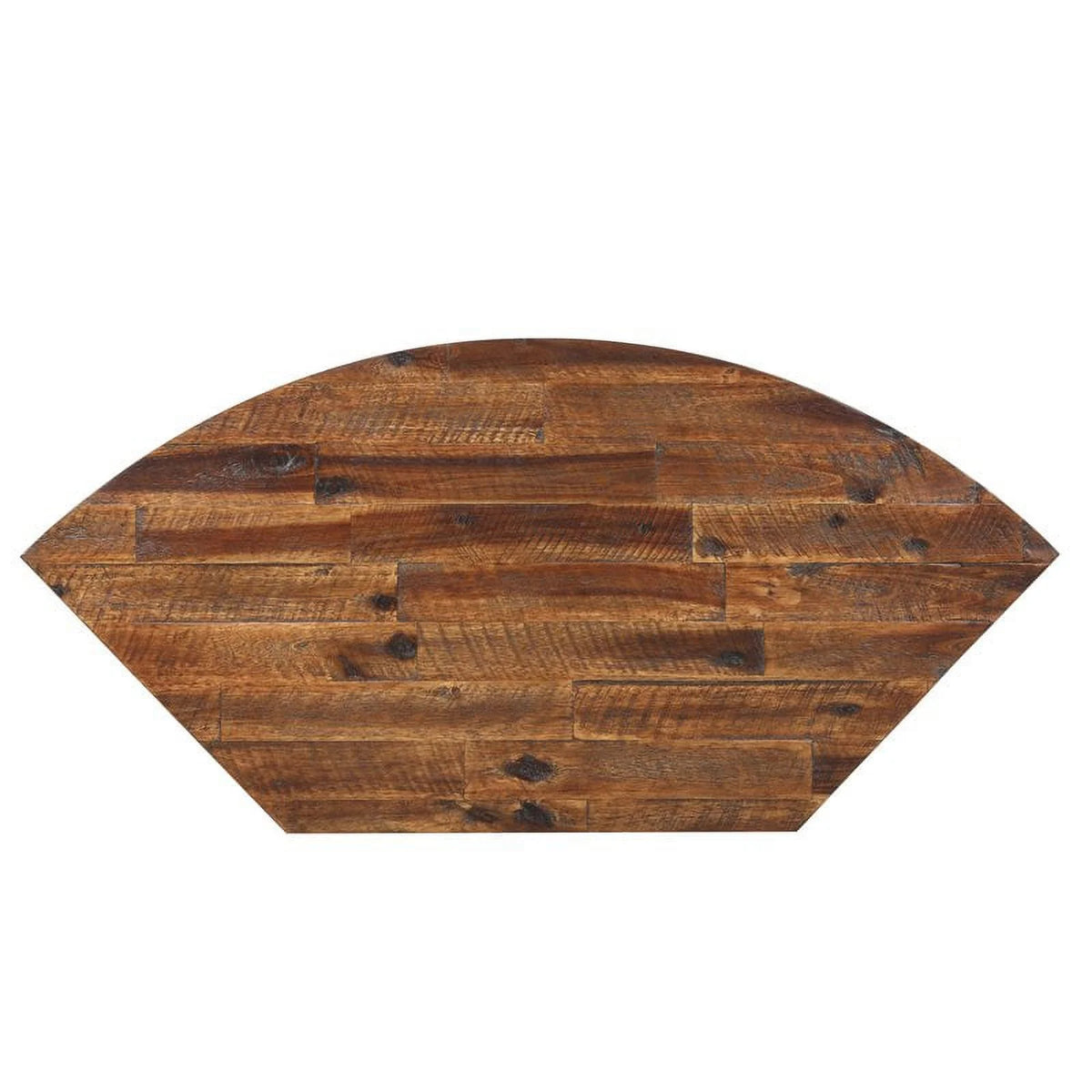Brown Acacia Wood Corner Media Stand S54238