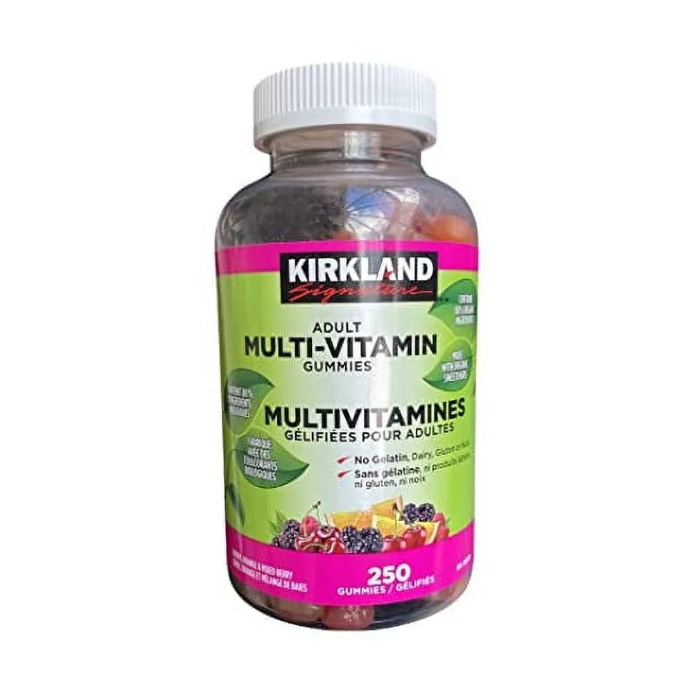 Adult Multi-Vitamin Gummies, 250 Gummies S554
