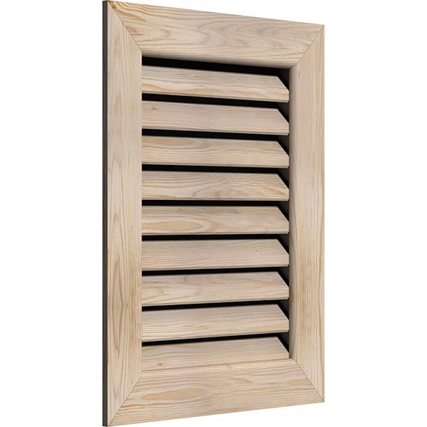 Unfinished Smooth Pine Gable Vent R659596