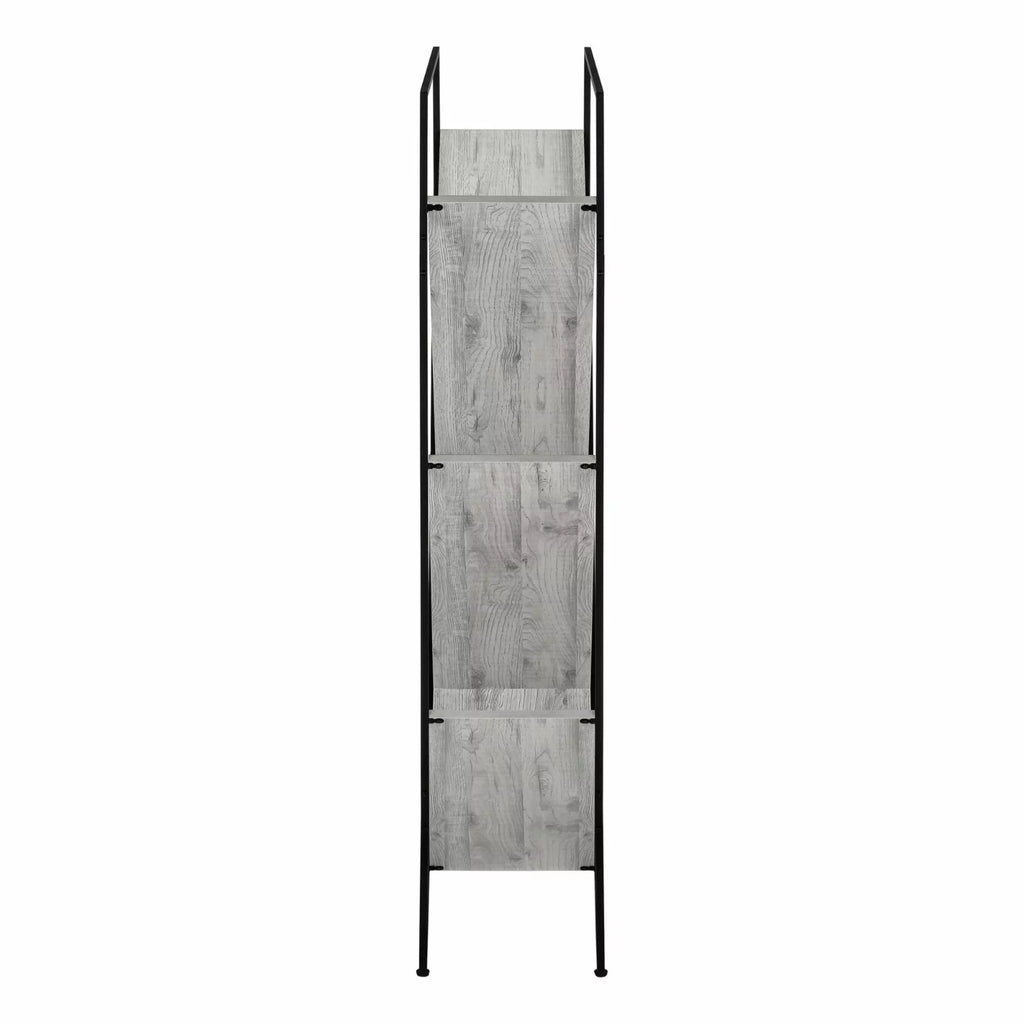 Grey Laminate 3 Tier Bookshelf O561