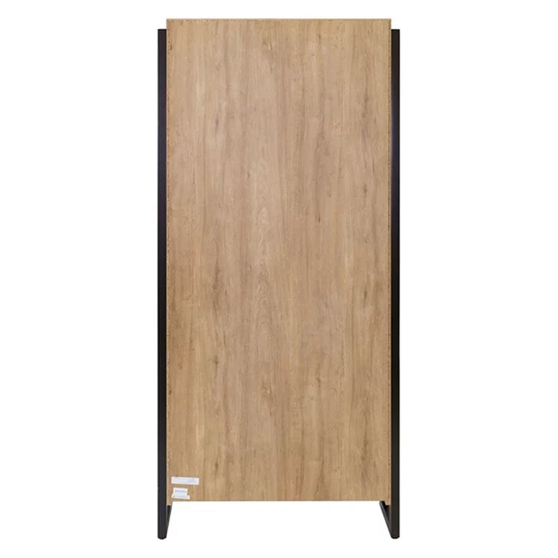 Light Brown Wood Laminate Bookcase F405