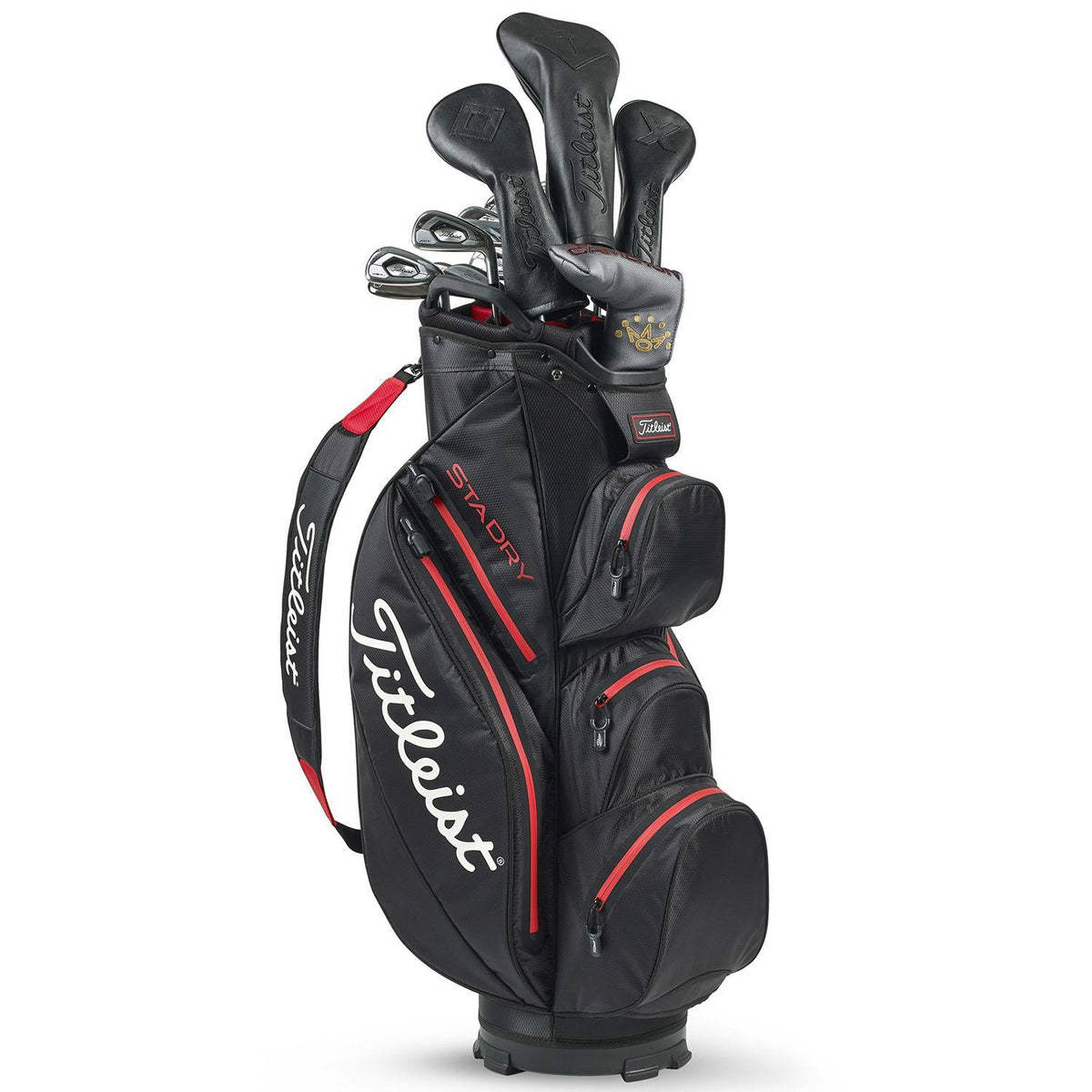 Golf Cart Bag Black/Red L280