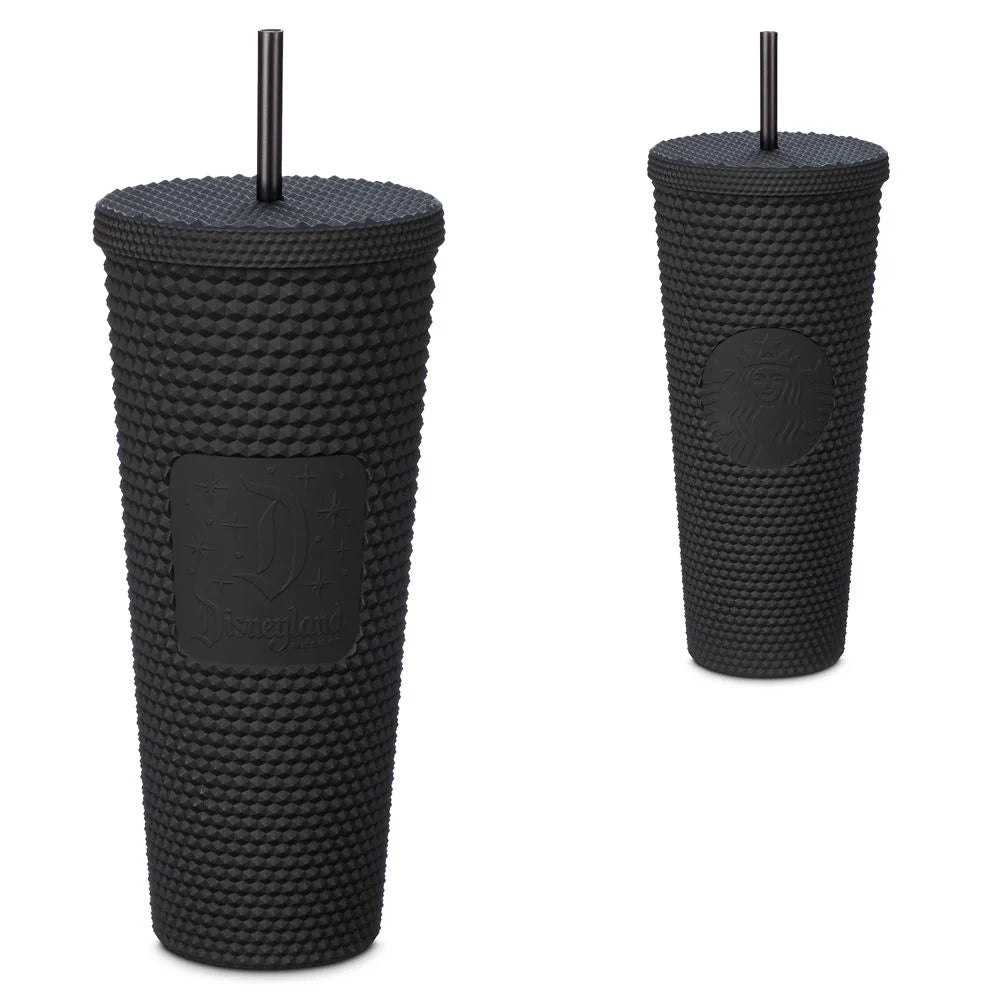 Black Tumbler with Straw Q519