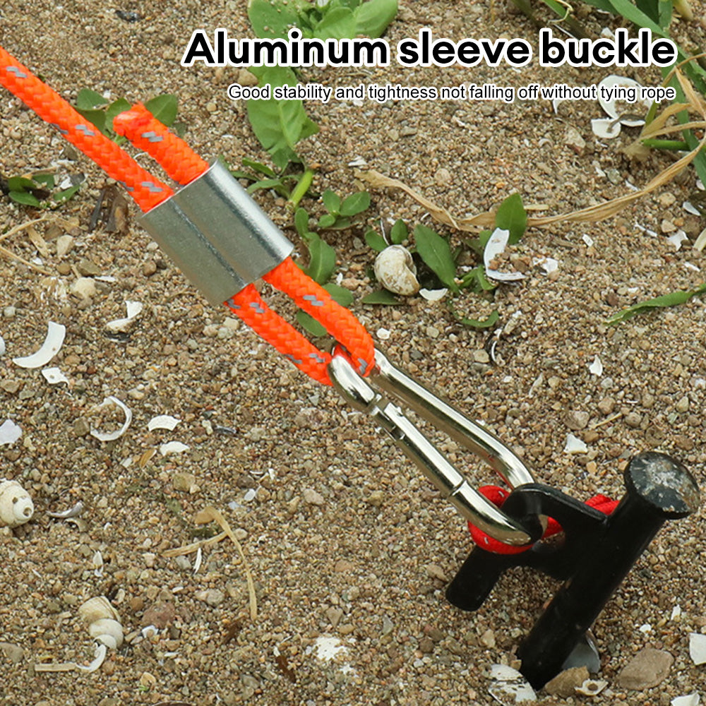 Camping Rope with Ratchet Pulley Guy Lines K196065