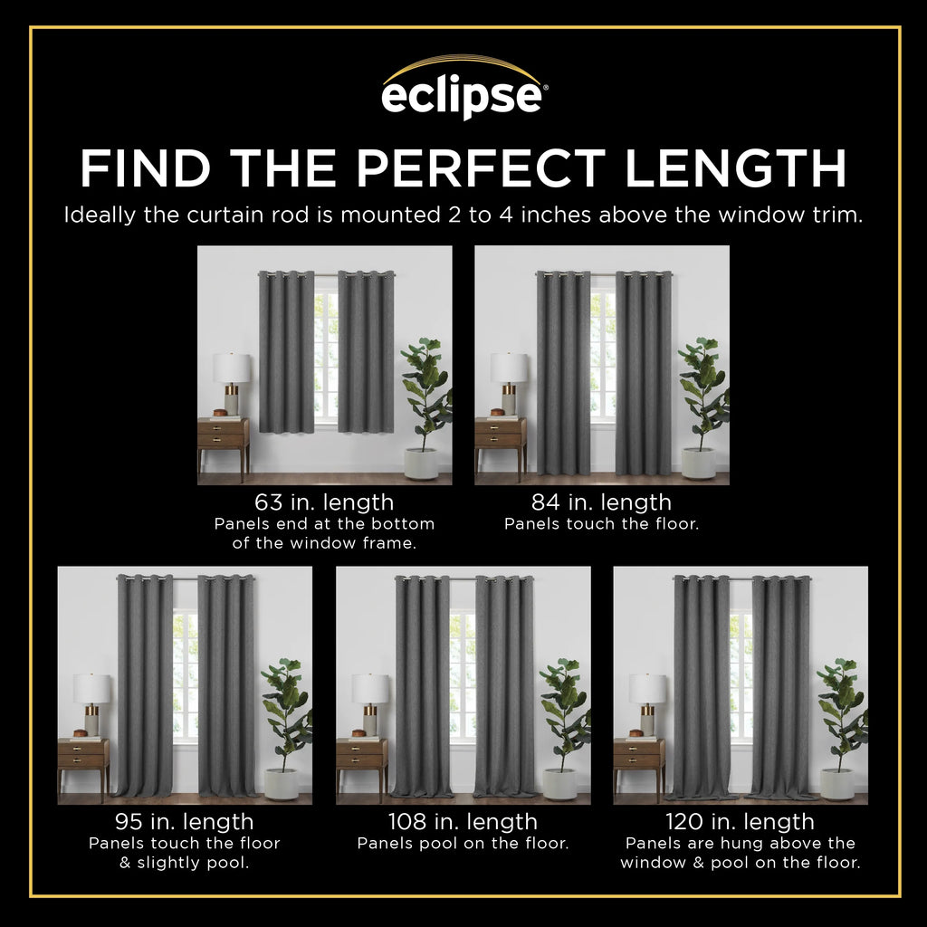 Marine 100% Blackout Lined Curtains 63x50 T450