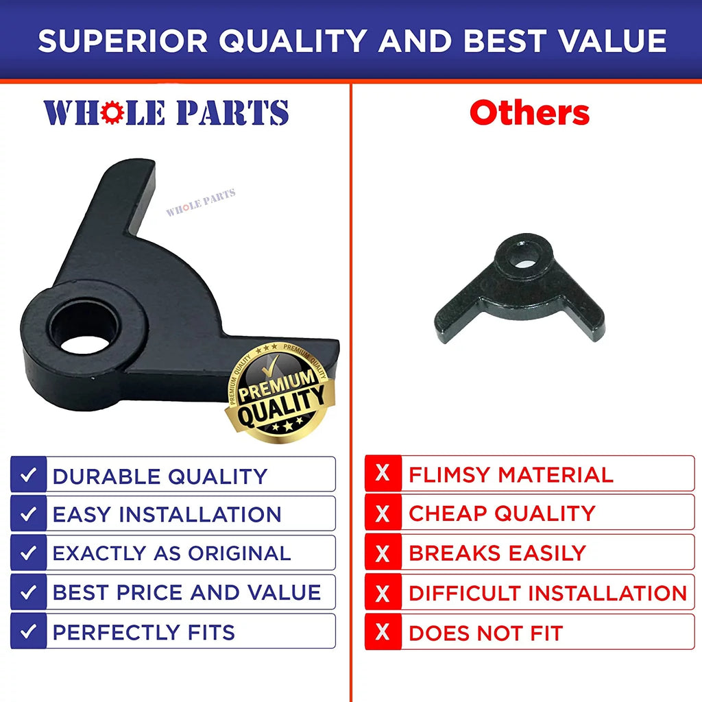 Refrigerator Door Stop Bushing Black M6307