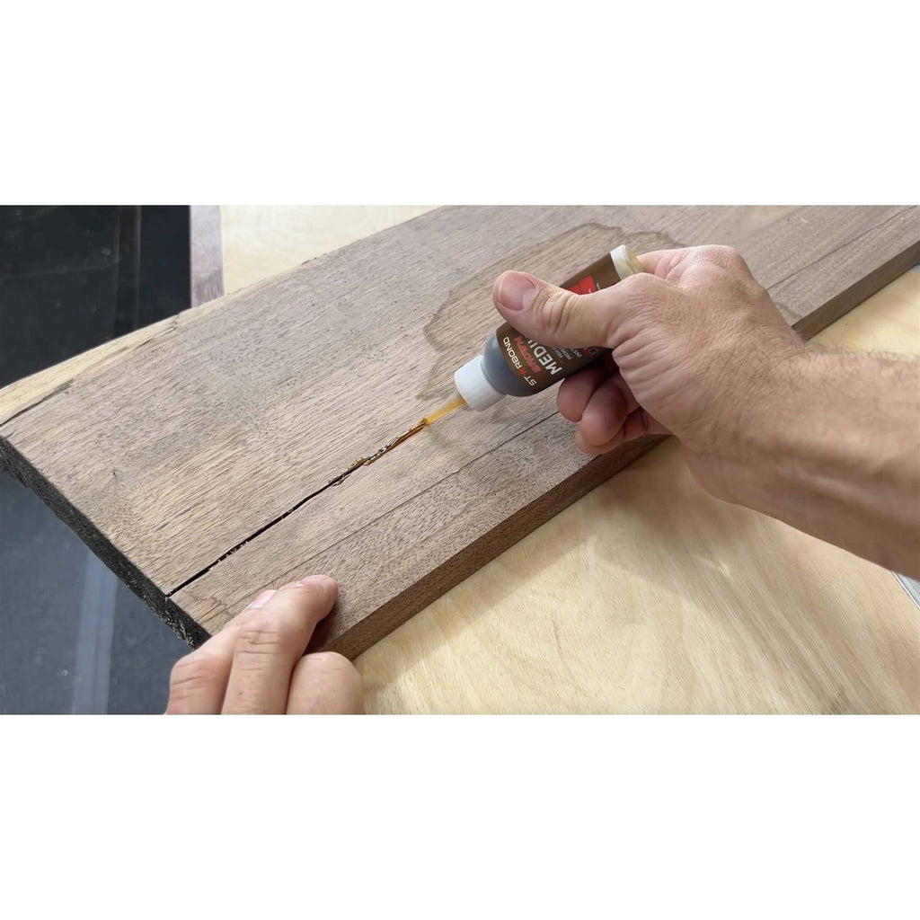 Brown Medium CA Glue U7408