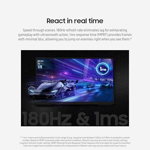 27-Inch FHD Gaming Monitor, 180Hz, 1ms, Adjustable Stand V6797