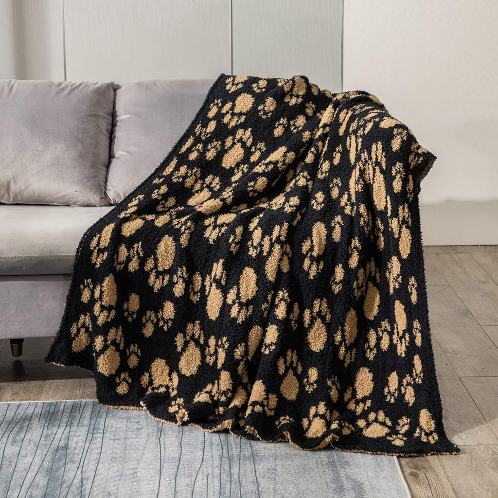Chunky Knit Chenille Throw Blanket 50 x 60 Q87677