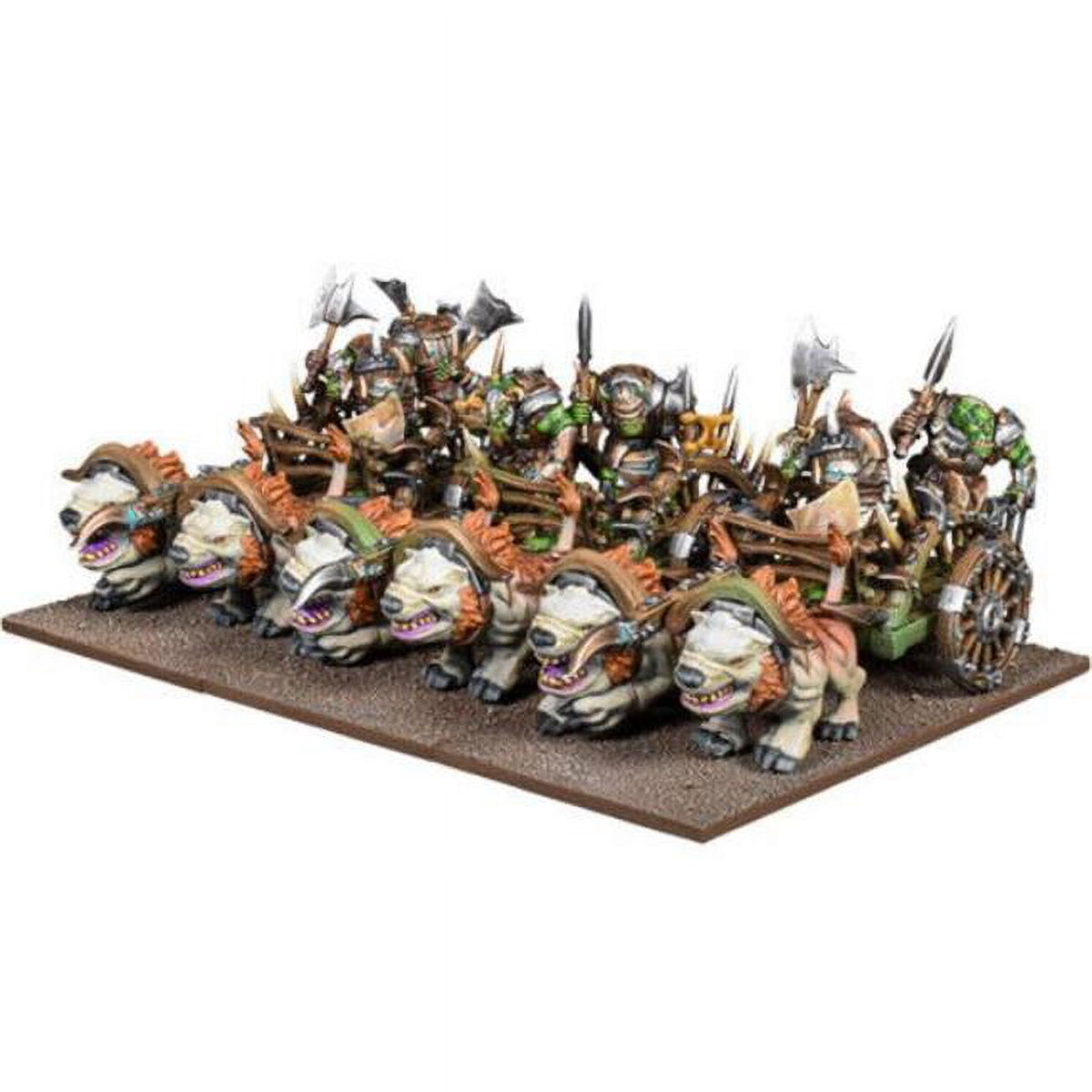 Orc Chariot & Fight Wagon Regiment Miniature P727