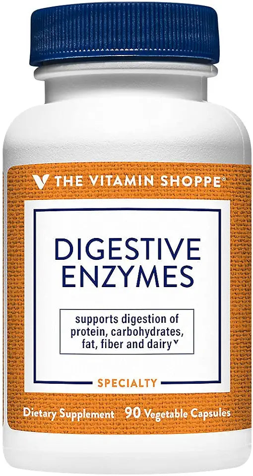 Plant-Based Digestive Enzymes 90 Veggie Capsules E284222