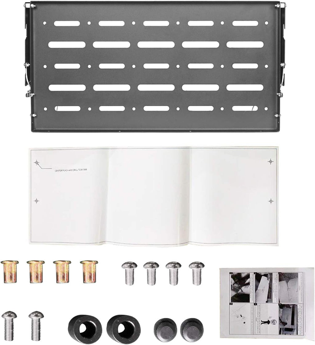Foldable Rear Door Cargo Storage Shelf Pack of 2 J2884