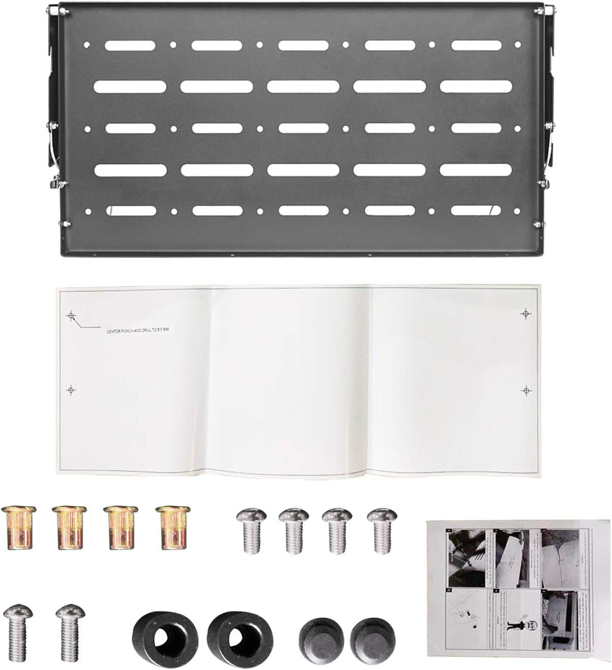 Foldable Rear Door Cargo Storage Shelf Pack of 2 J2884