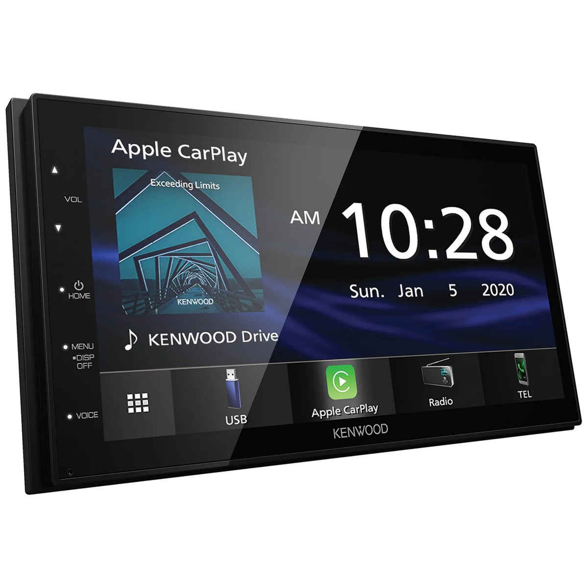 6.8" Double-DIN Multimedia Receiver with Bluetooth J384