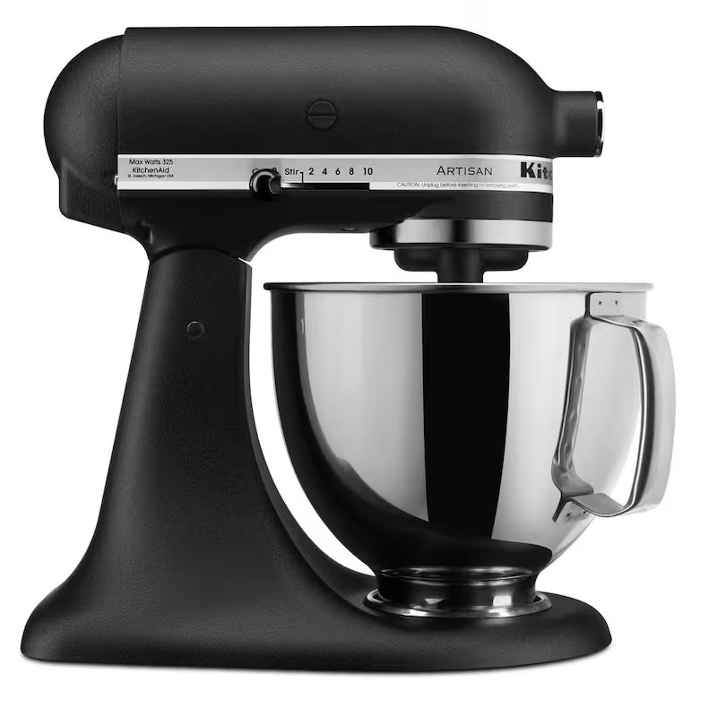 5 Qt. 10-Speed Tilt-Back Black Stand Mixer Z6155