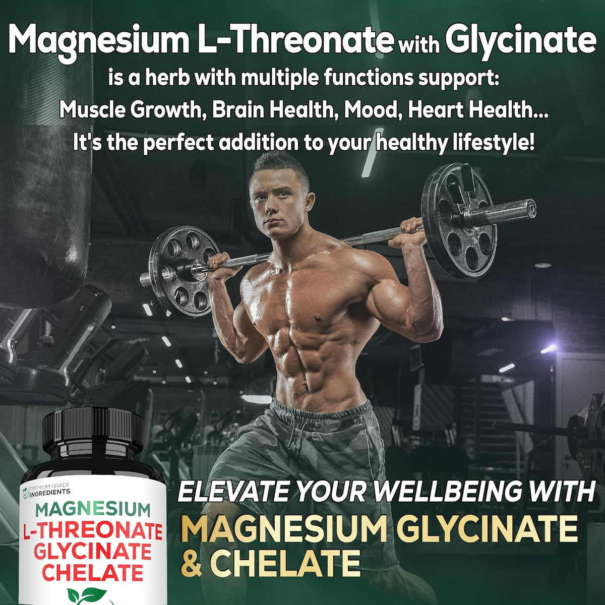 150 Vegan Capsules 1200mg Magnesium Supplement R853303