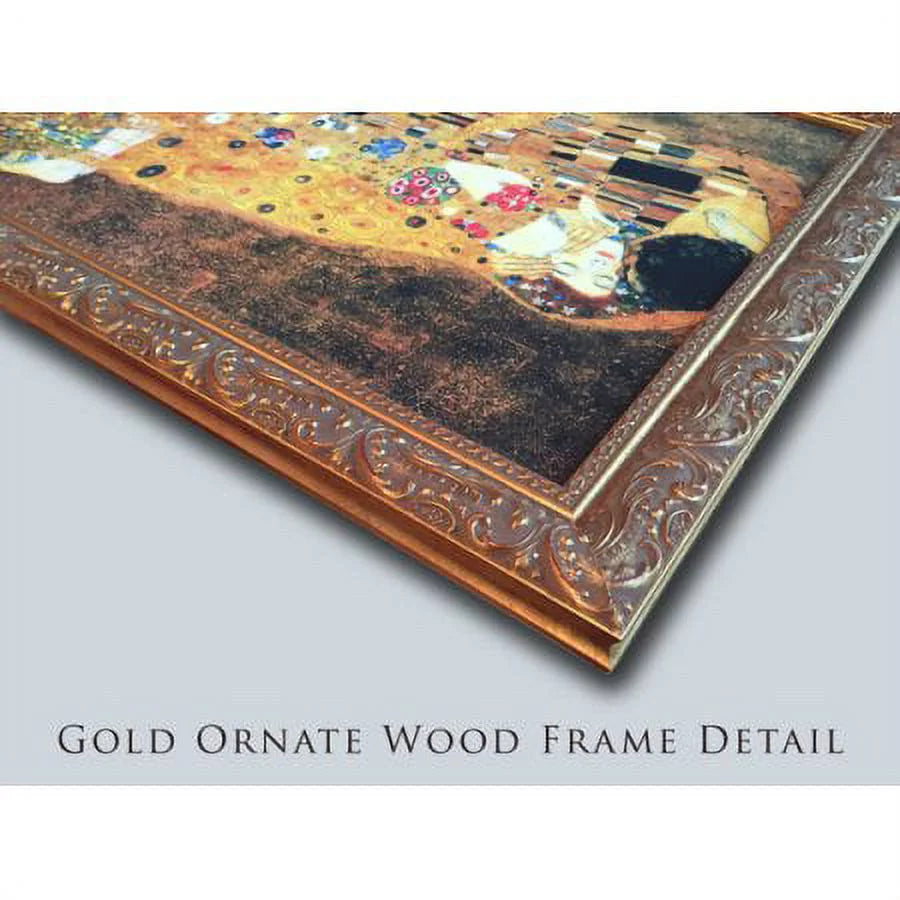 Gold Ornate Framed Double Matted Art Print P4879