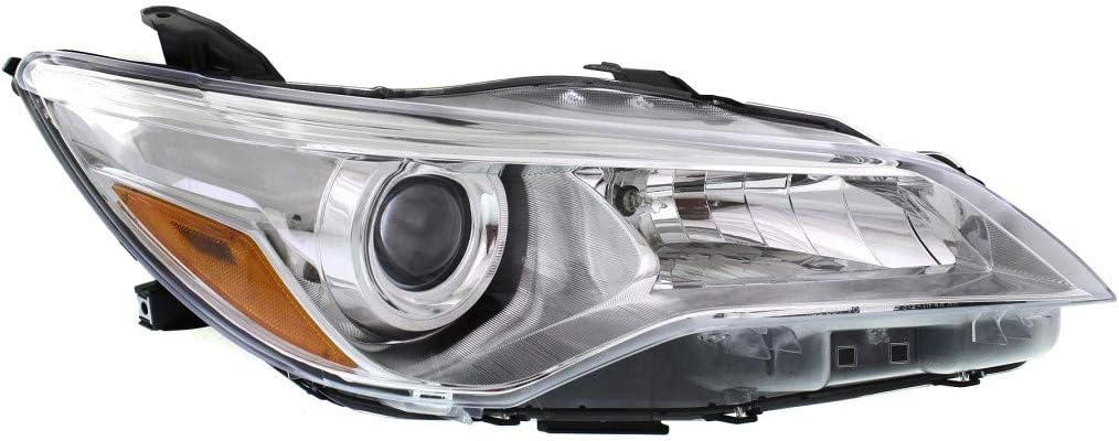 Toyota Camry 2015 2016 2017 Driver Side Halogen Headlight Assembly L584