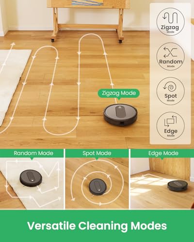Slim Quiet Automatic Self-Charging Robotic Vacuum Cleaner P9300
