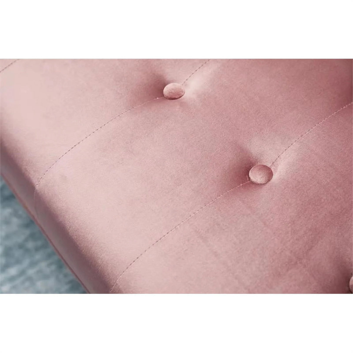 Rose Velvet Convertible Sofa N482141