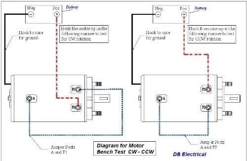 12V Winch Motor H7073