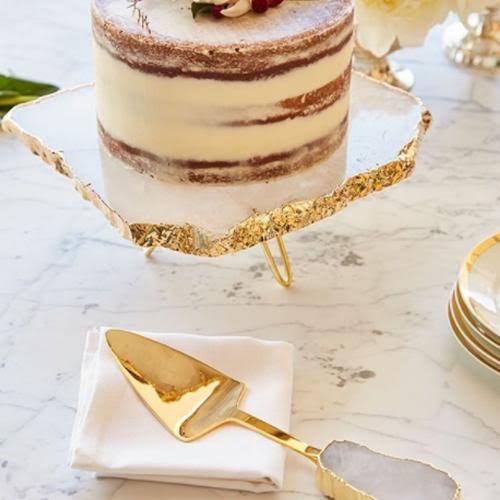 Cake Server Crystal u0026 Silver X970