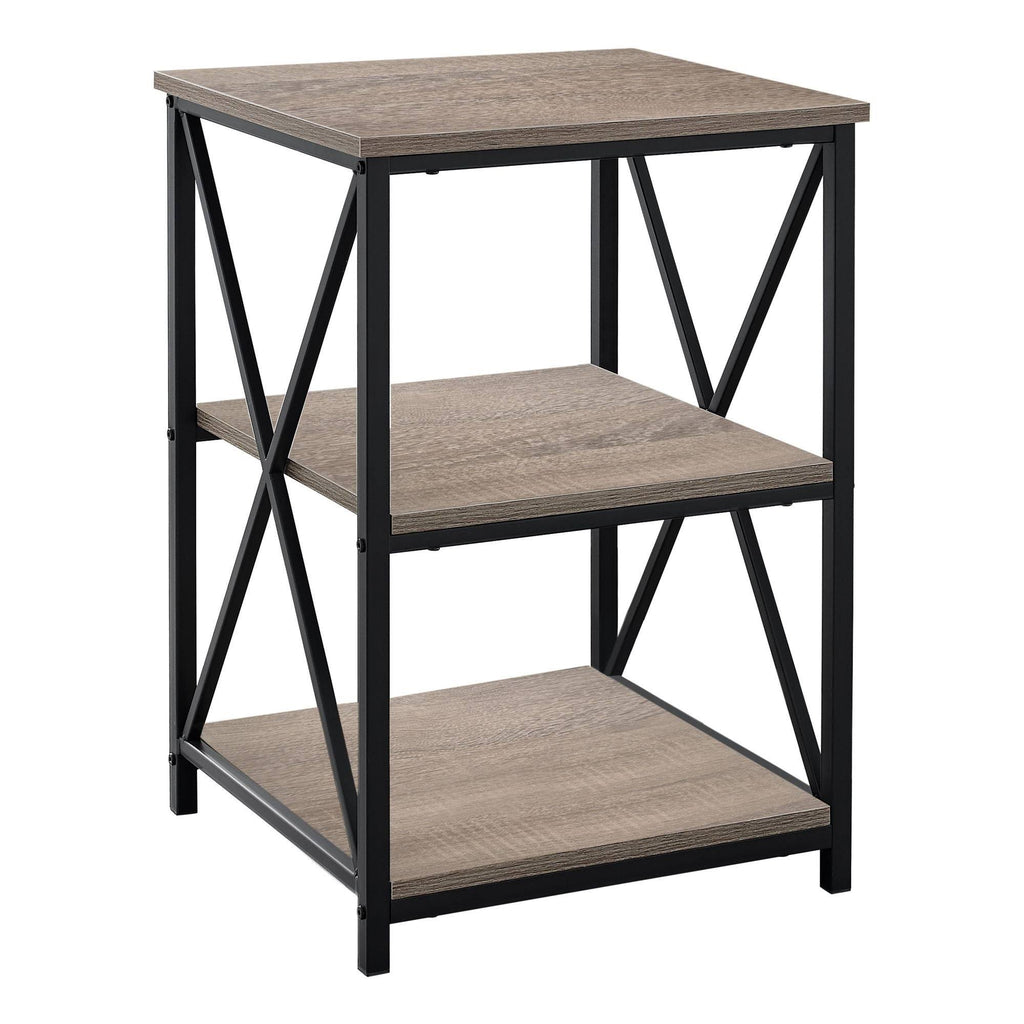 Dark Taupe Contemporary Accent Table G246